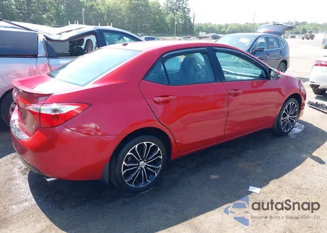 2014 Toyota Corolla S Premium from USA, damaged, VIN 2T1BURHE1EC111266